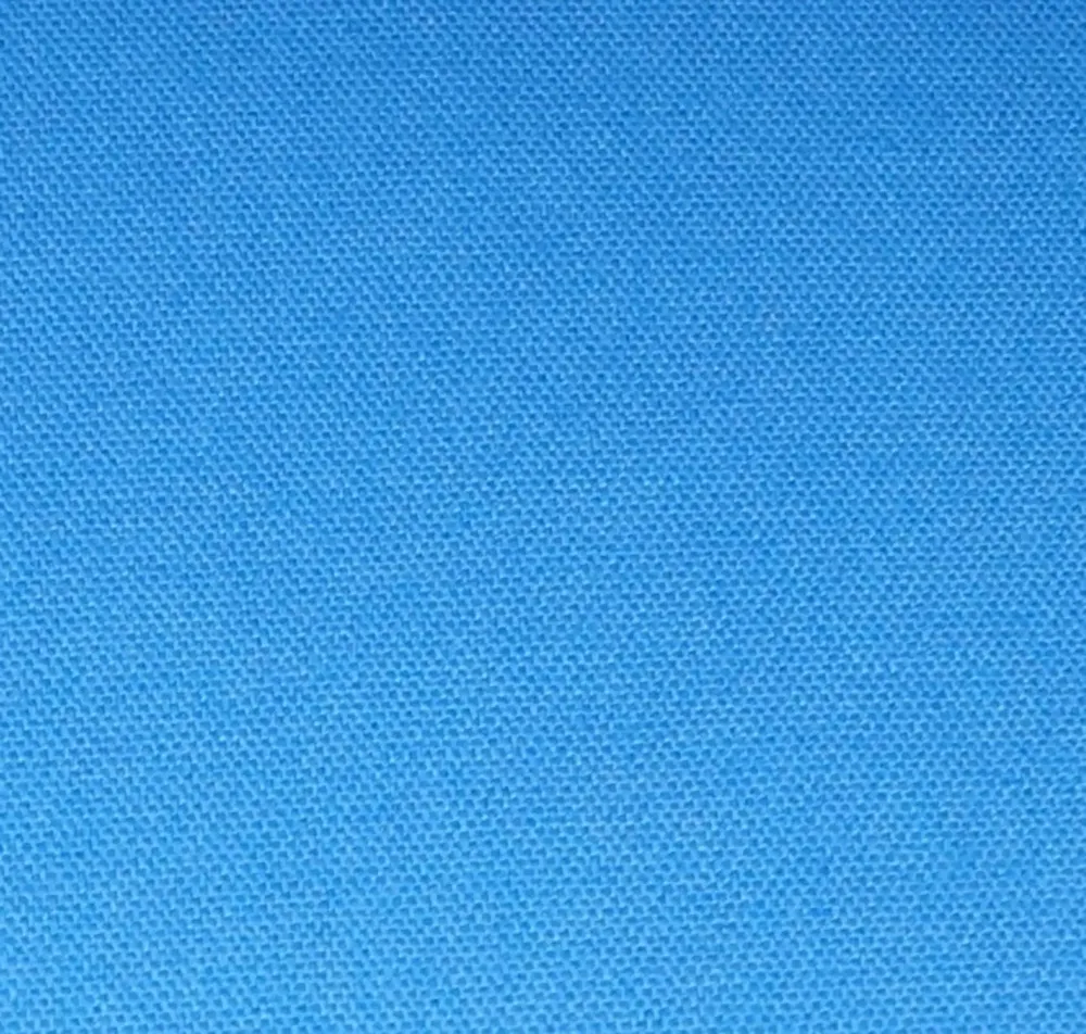 Lushomes Aqua Blue Plain Cotton Curtains for Living Room/Home with 8 Eyelets for Long Door (Pack of 1)