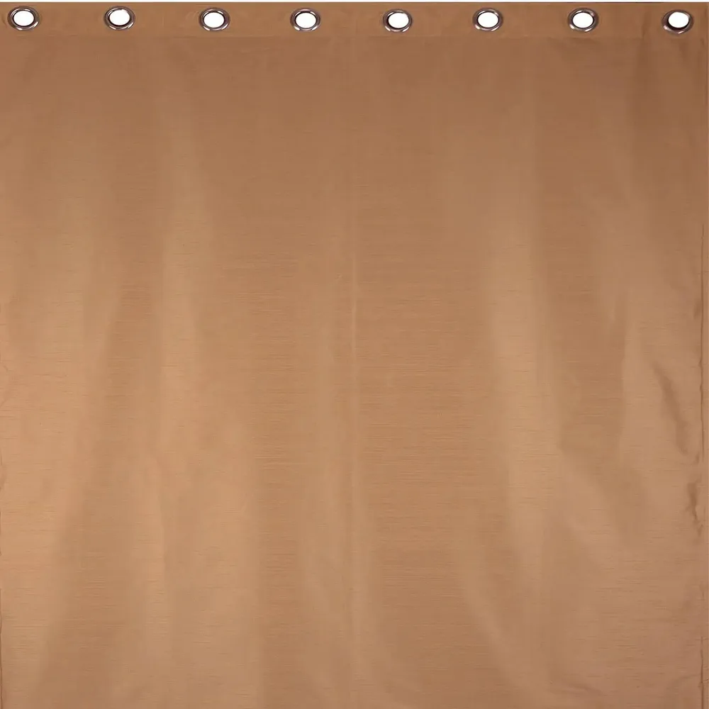 Lushomes Beige Window Curtain with Polyester Lining