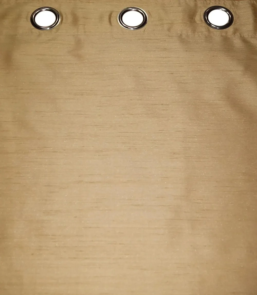 Lushomes Beige Window Curtain with Polyester Lining