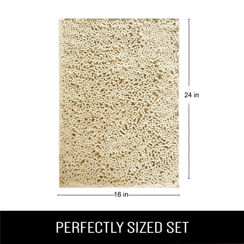 Lushomes Chenille Angora 2200 GSM Bathmat