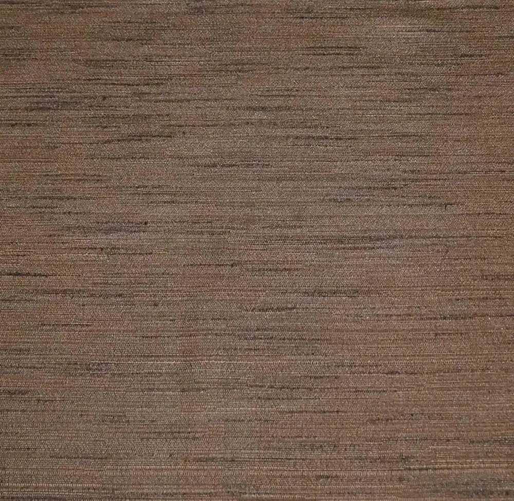 Lushomes Chocolate Brown Matka Silk Curtain for Windows