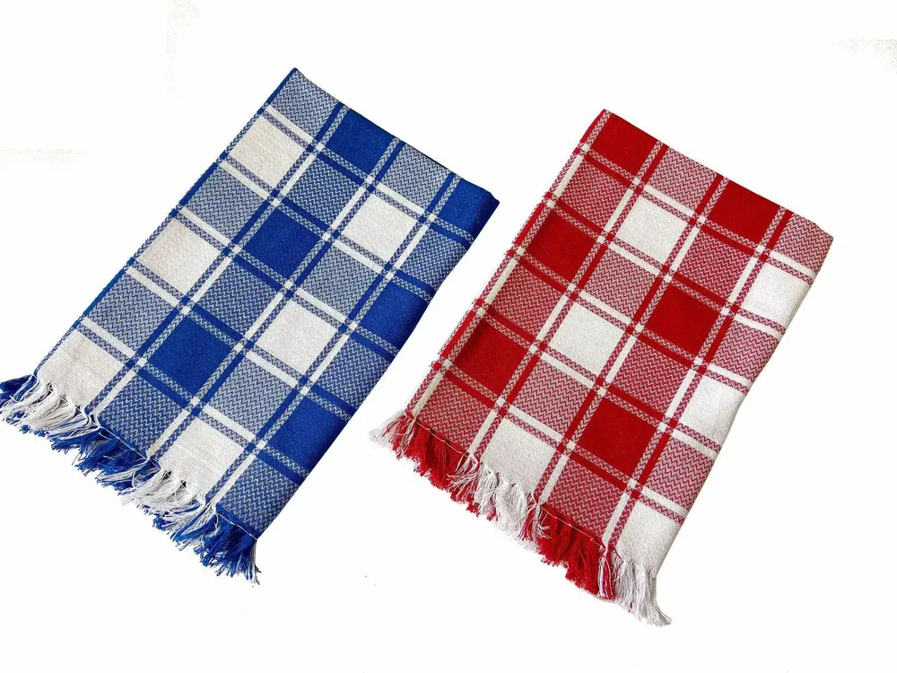 Lushomes Cotton Full Size Bath Towel (Pack of 2)