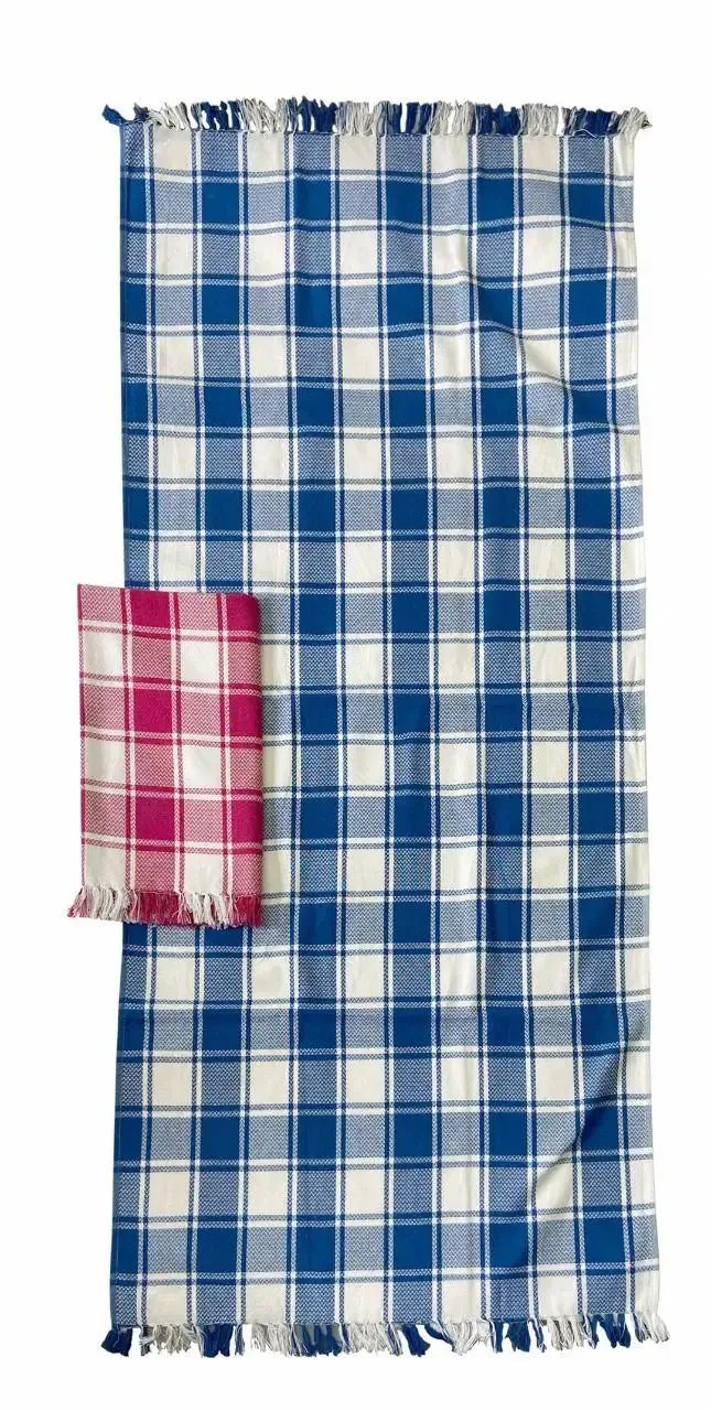 Lushomes Cotton Full Size Best Bath Towel Combo (Pack of 2)