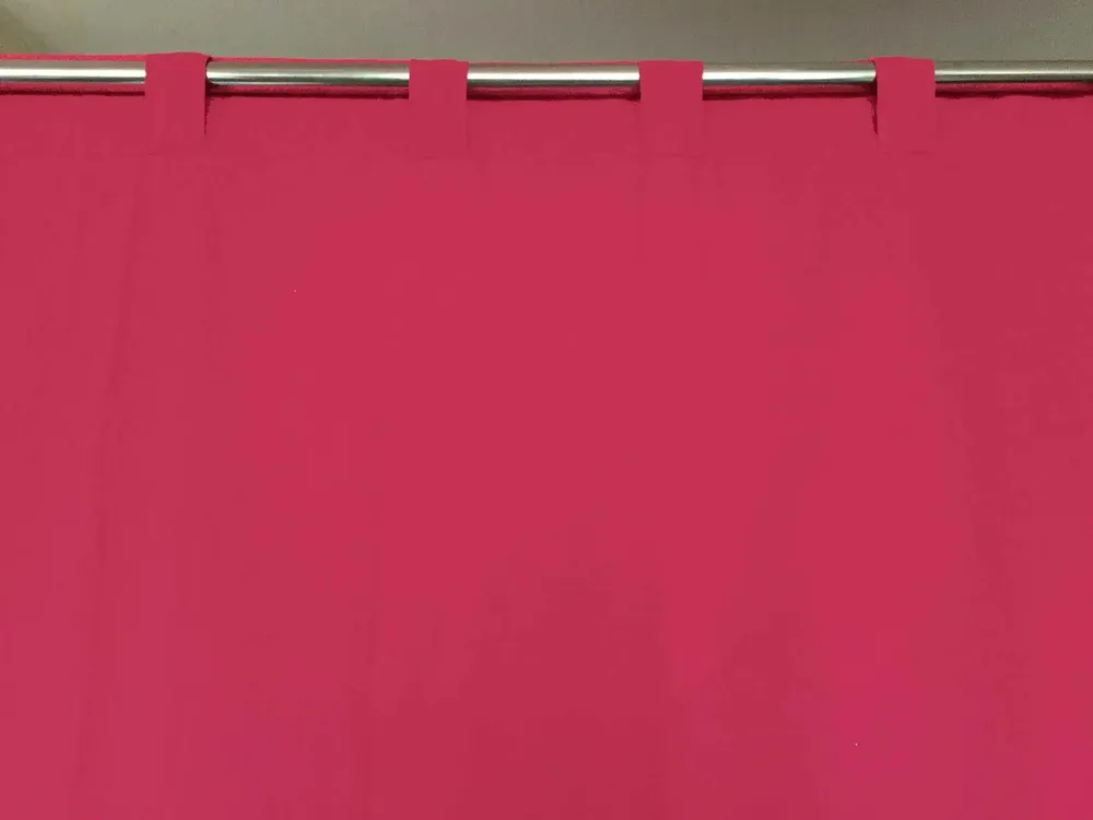Lushomes Cotton Pink Rod Pocket Window Curtains