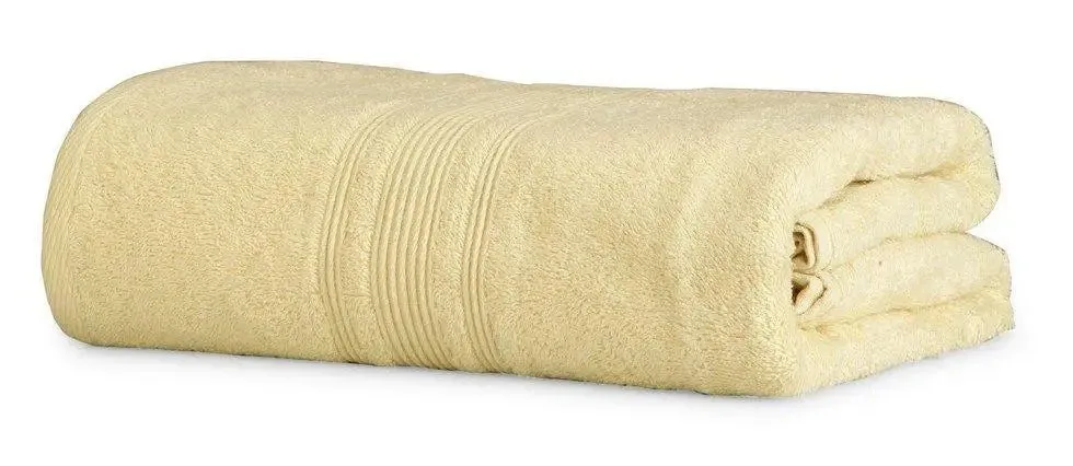 Lushomes Cream Super Soft Turkish Bath Towel (1 piece)