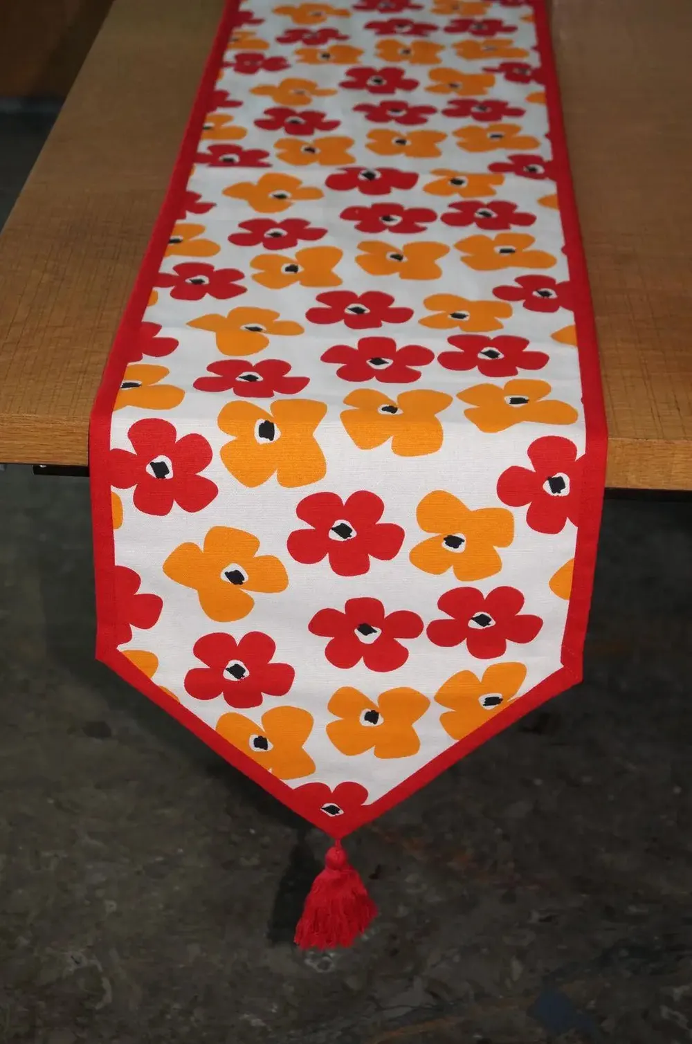 Lushomes Digital Printed 6 Seater Table Linen Set (Pack of 8)