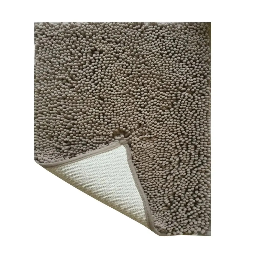 Lushomes Dove 2200 GSM Bathmat Set with High Pile Microfiber
