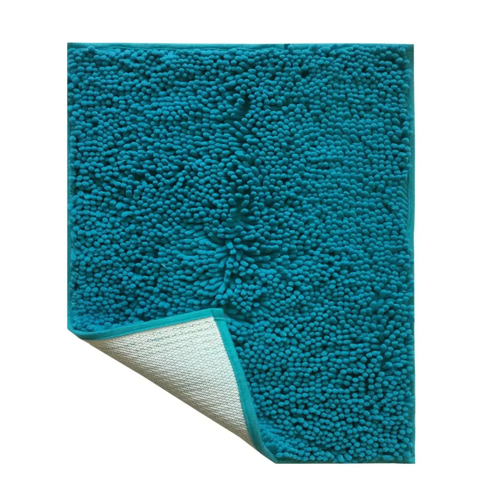 Lushomes Durable Peacock Anti-Slip Bathmat Set