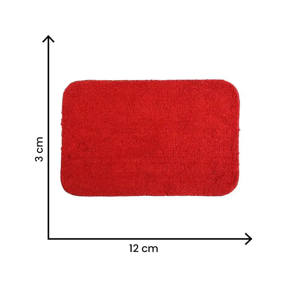 Lushomes Fluffy 1800 GSM Microfiber Bathroom mat