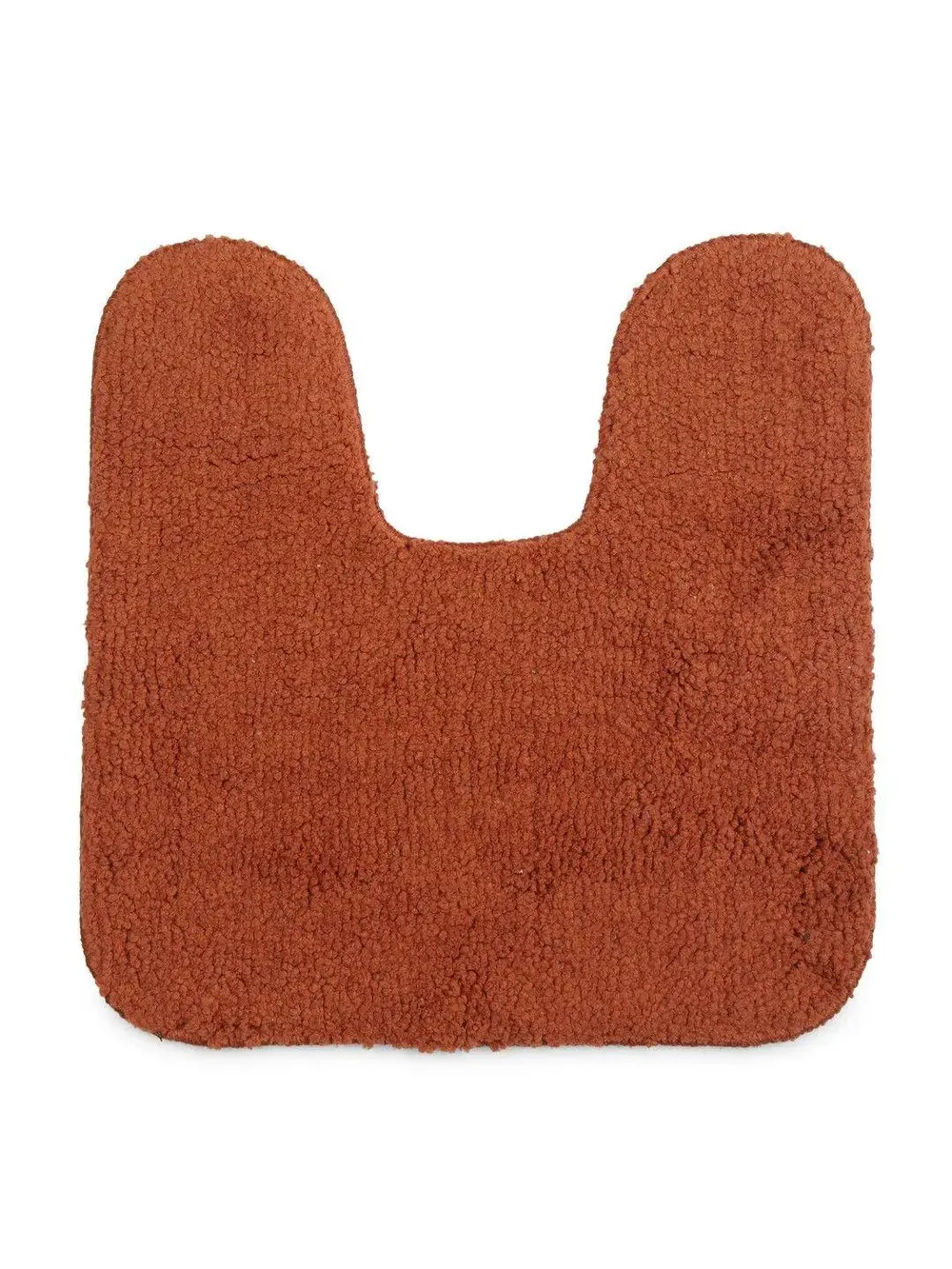 Lushomes Golden Brown 1800 GSM Synthetic Bath Mat Set