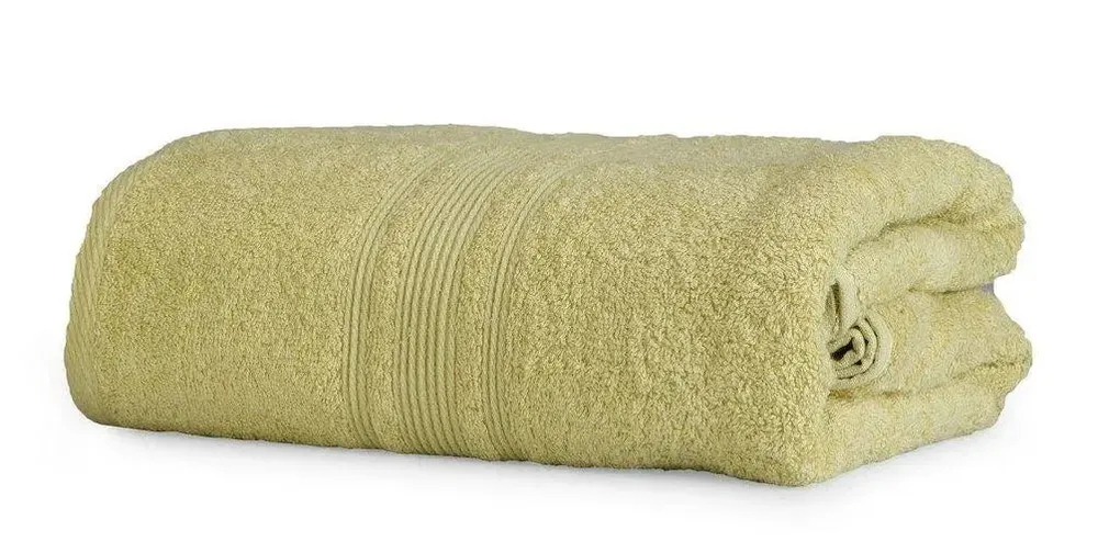 Lushomes Green Super-Soft and Fluffy Turkish Towel (1 piece)