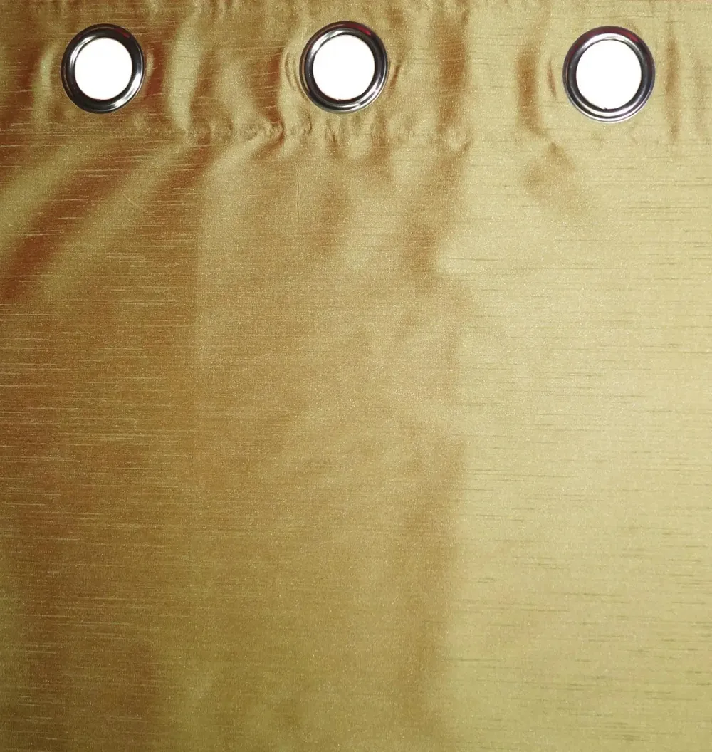 Lushomes Green Window Curtain with Polyester Lining