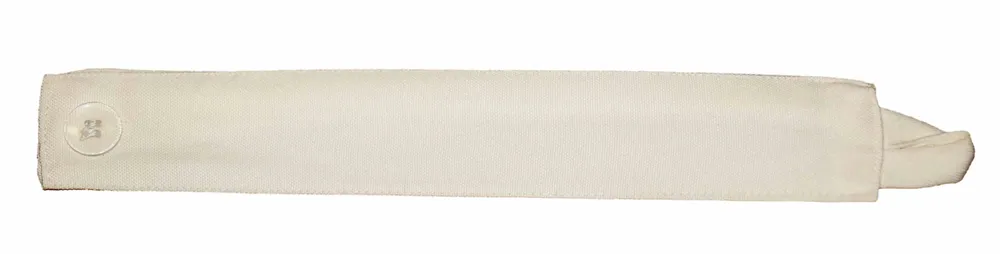 Lushomes Heavy Polyester Cream Waterproof Curtain with Metal Eyelets