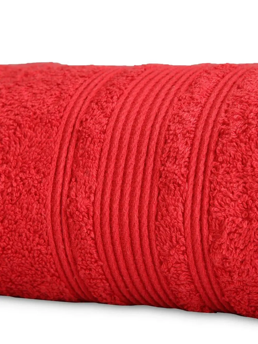 Lushomes Hibiscus Red Super Soft Turkish Bath Towel (1 piece)