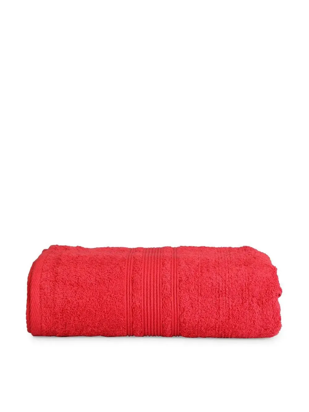 Lushomes Hibiscus Red Super Soft Turkish Bath Towel (1 piece)