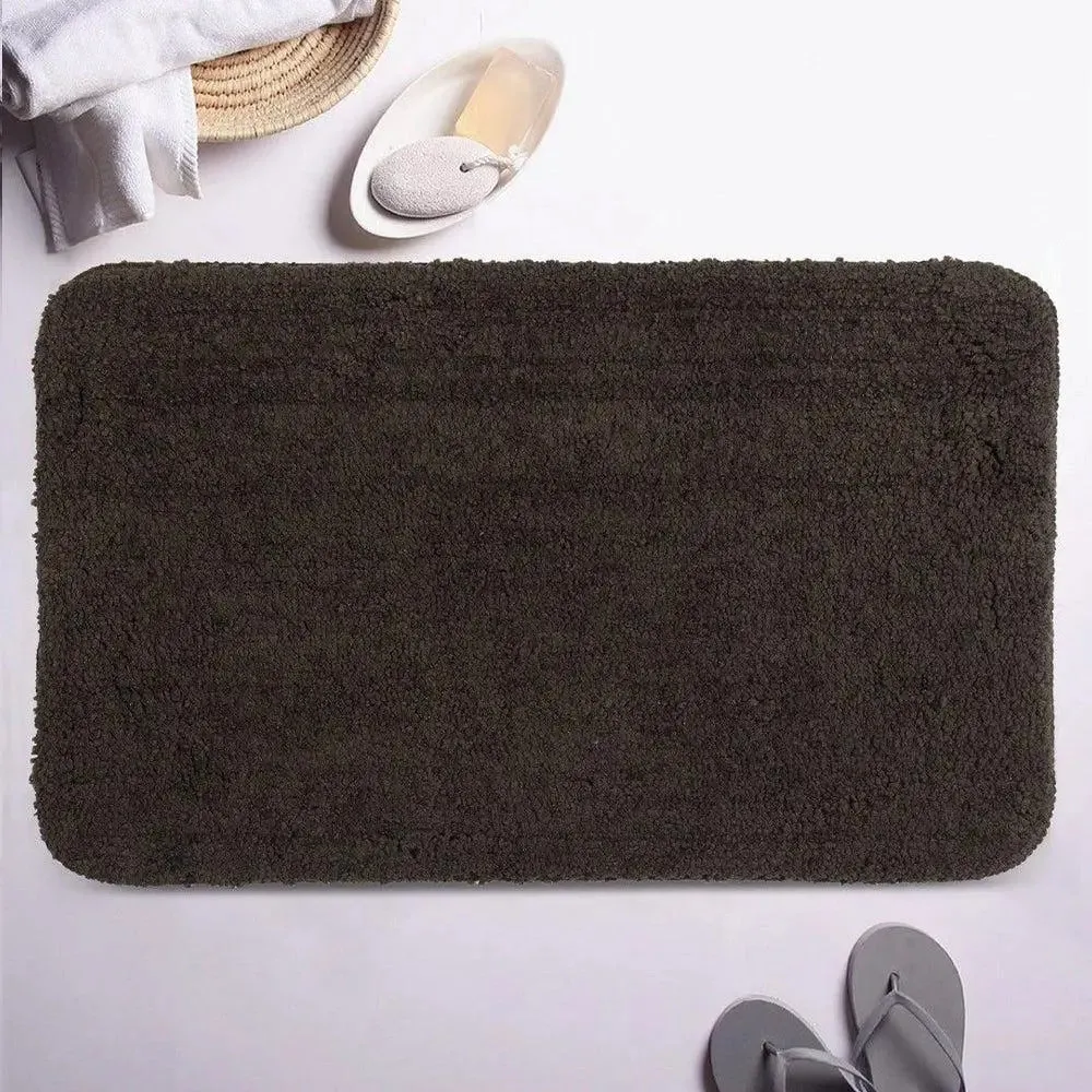 Lushomes High-Pile Microfiber Fluffy 1800 GSM Bathmat