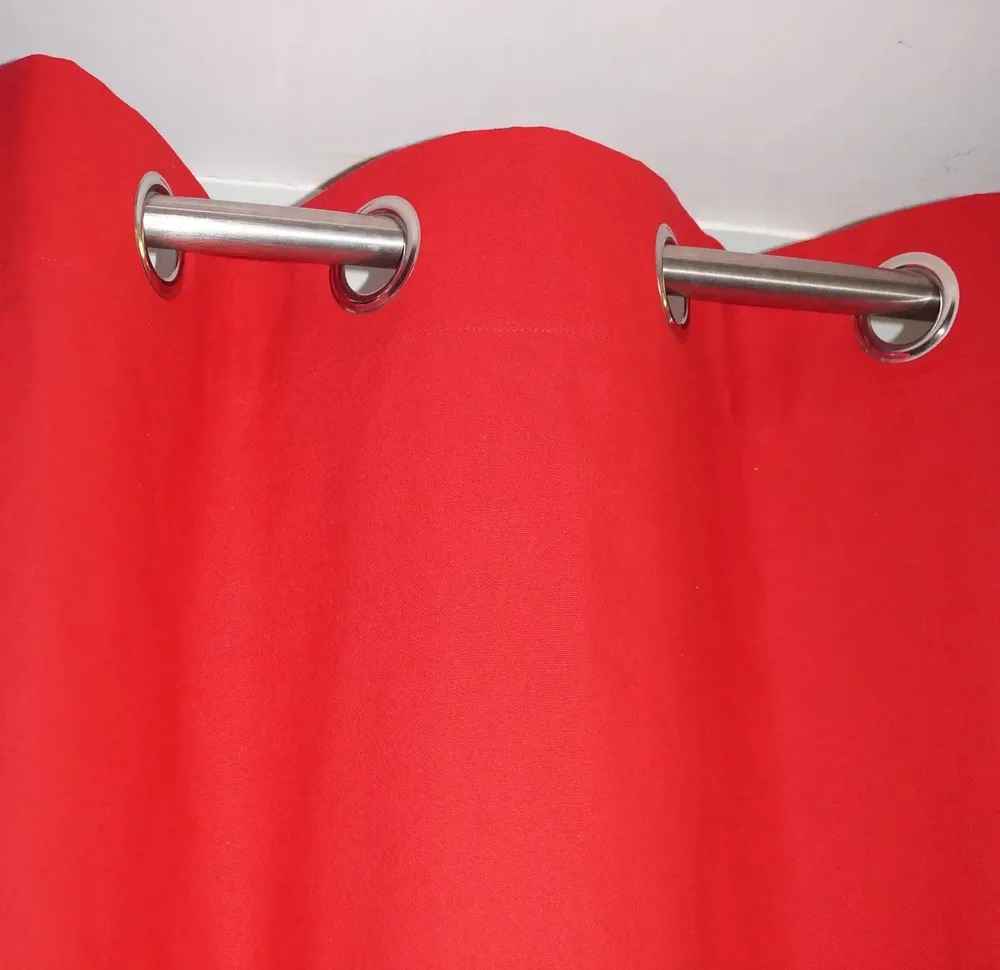 Lushomes High-Quality Cotton Curtains for Living Room/Home with 8 Eyelets for Long Door (Pack of 1)