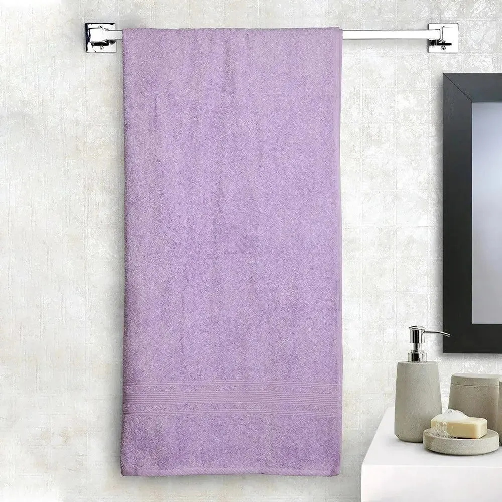 Lushomes Light Purple Turkish Bath Towel (1 piece)