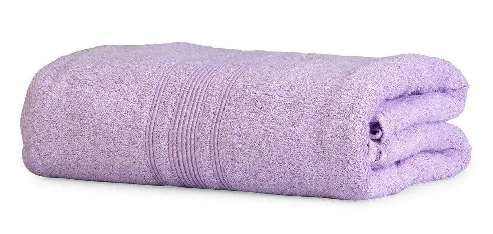 Lushomes Light Purple Turkish Bath Towel (1 piece)