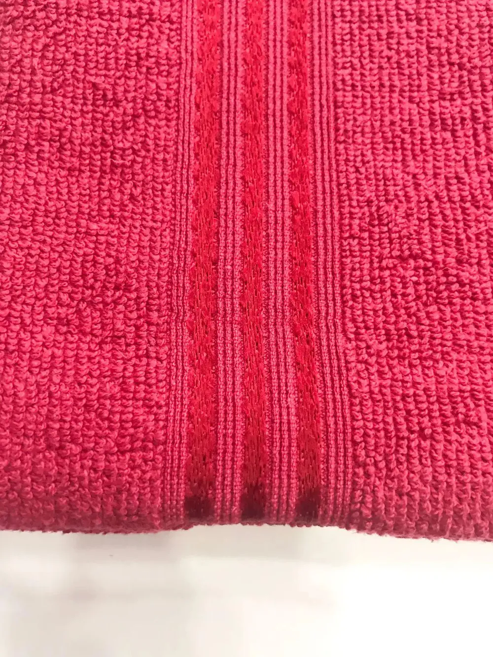 Lushomes Maroon Cotton Hand Towel Set (Pack of 6)