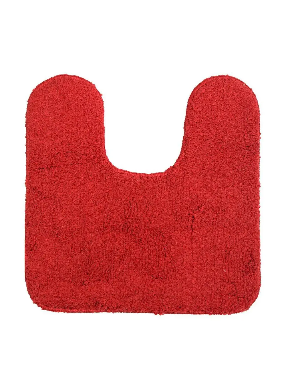 Lushomes Maroon Thick 1800 GSM Bathmat Set with High Pile Microfiber