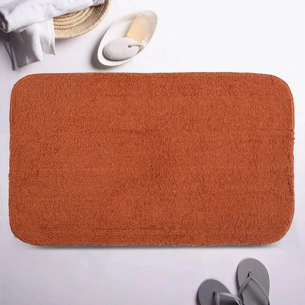 Lushomes Modern Thick Bathroom Rug (1800 GSM)