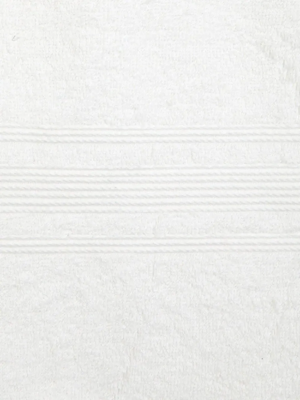 Lushomes Off-White Fluffy Turkish Bath Towel (1 piece)