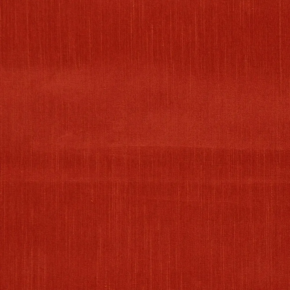 Lushomes Polyester Red Art Silk Long Door Curtain with Polyester Lining ( 54 x 108 Inches, Pack of 1)