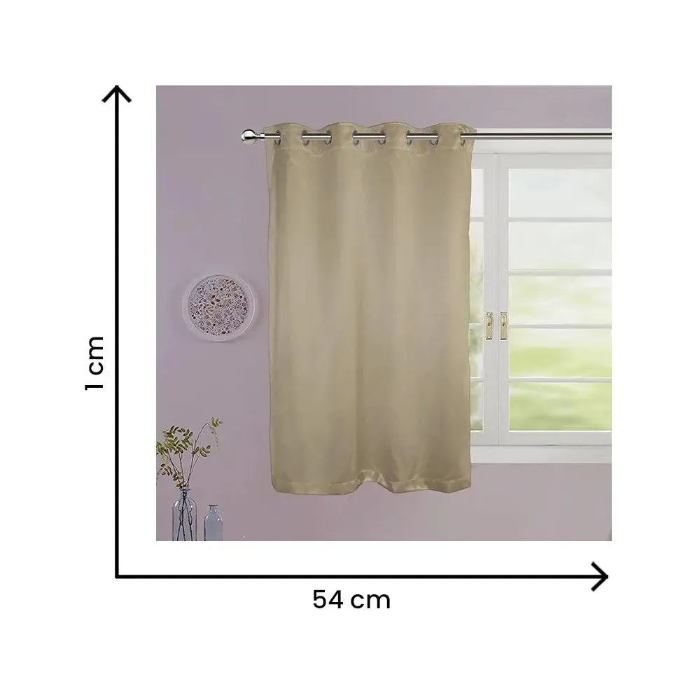 Lushomes Polyester Window Curtain with 8 Metal Eyelets