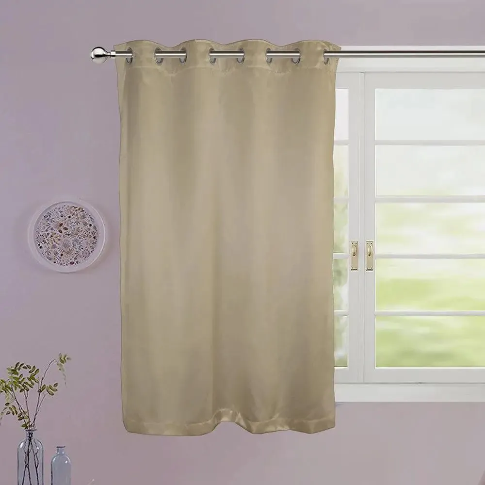 Lushomes Polyester Window Curtain with 8 Metal Eyelets