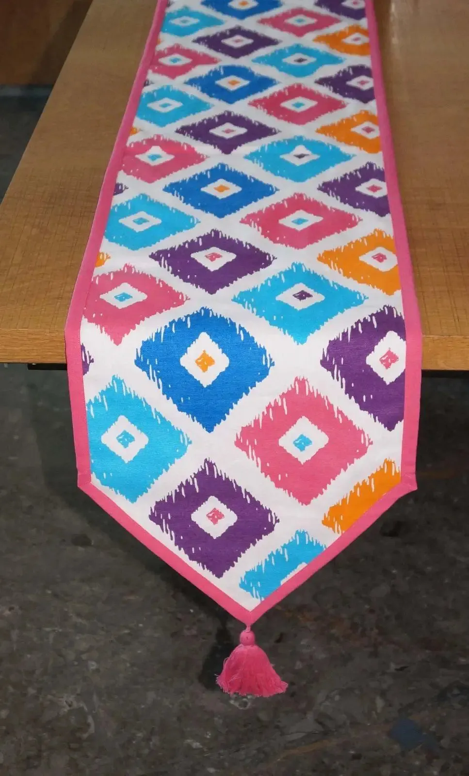 Lushomes Printed 6 Seater Table Linen Set (Pack of 8)