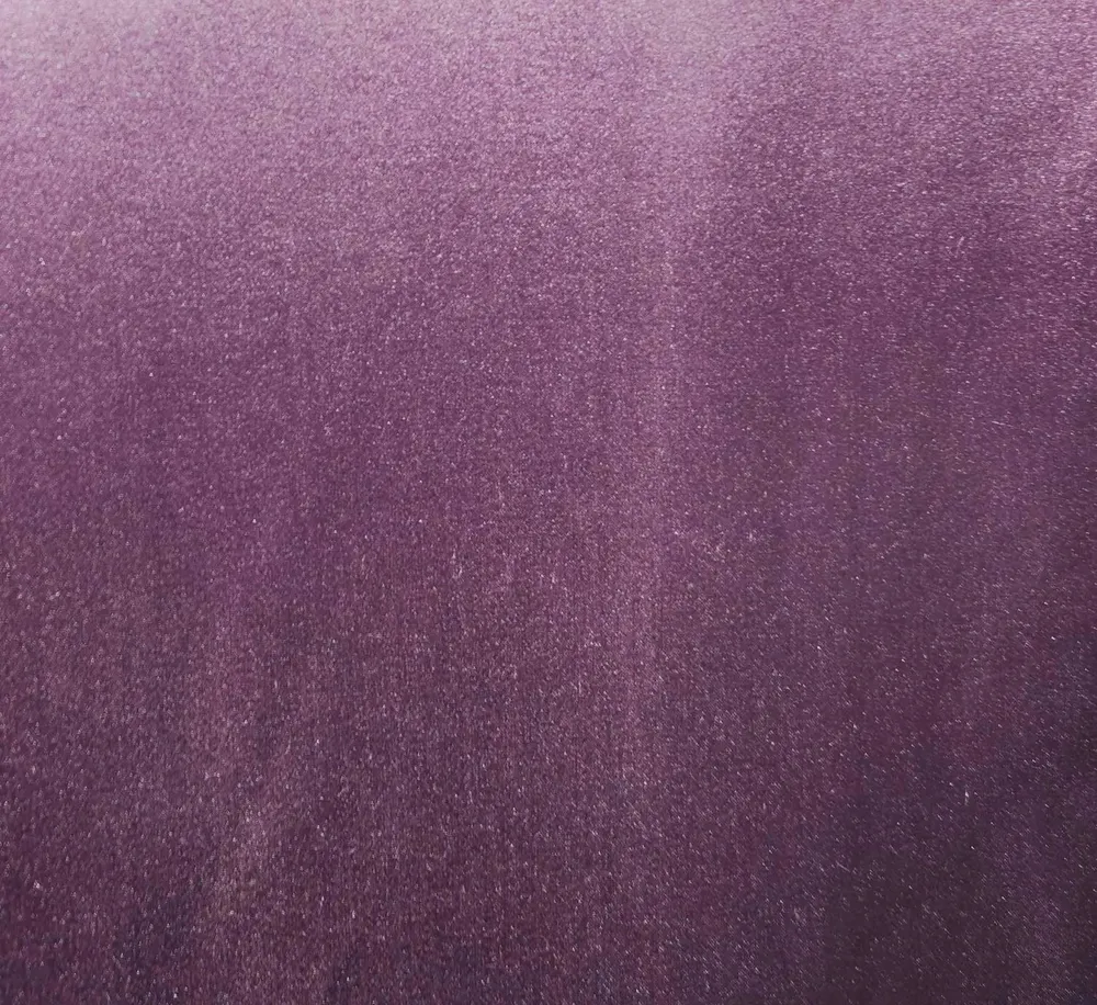 Lushomes Purple Satin Window Curtain with 8 Metal Eyelets