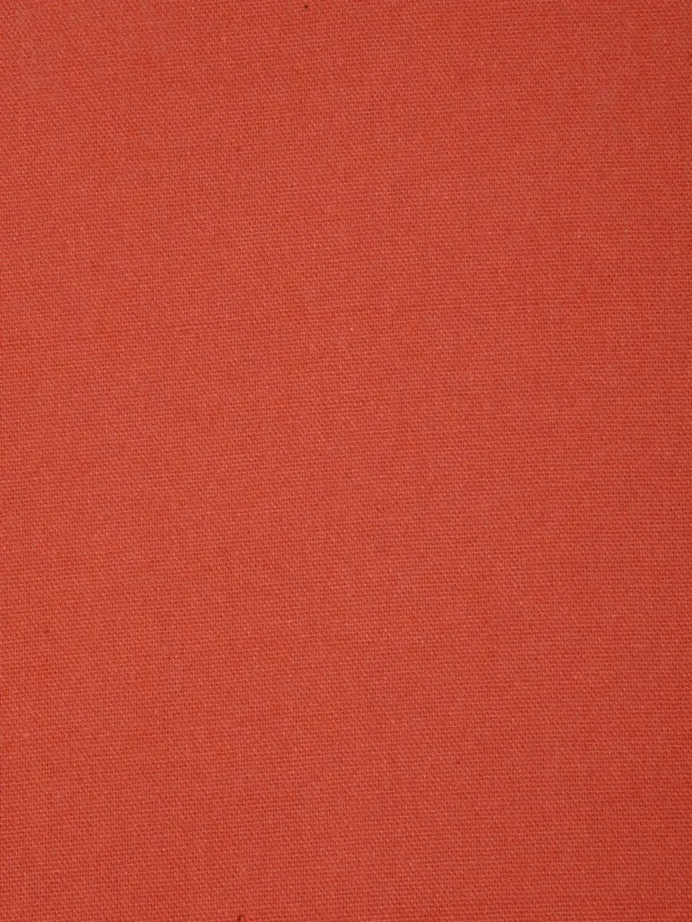 Lushomes Red Plain Cotton Curtains for Living Room/Home with 8 Eyelets for Long Door (Pack of 1)