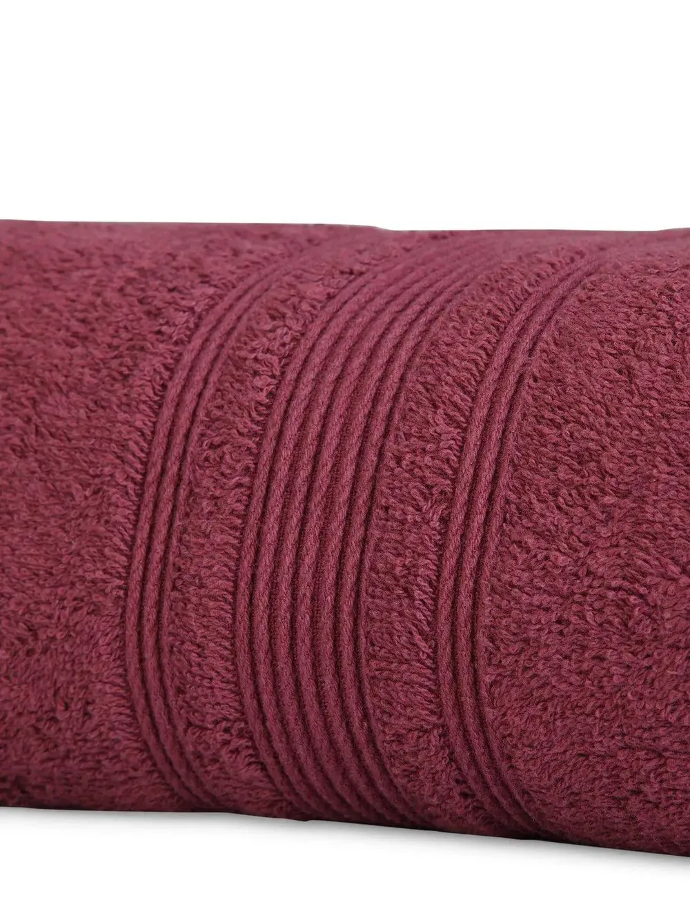 Lushomes Red Plum Super Soft and Fluffy Turkish Towel (1 piece)