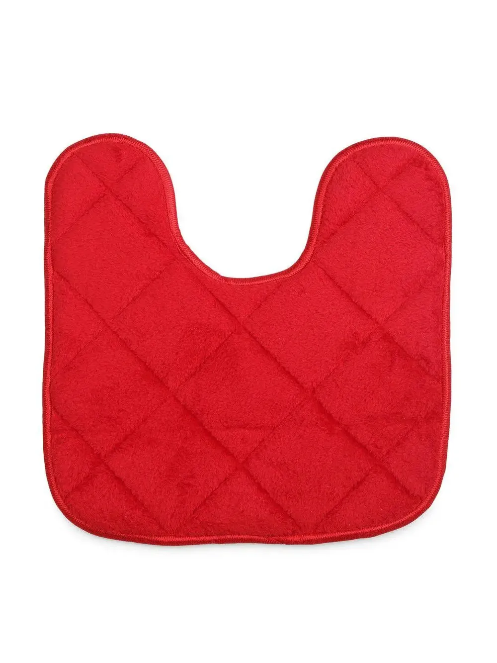 Lushomes Red Super-Soft Memory Foam Bathmat Set