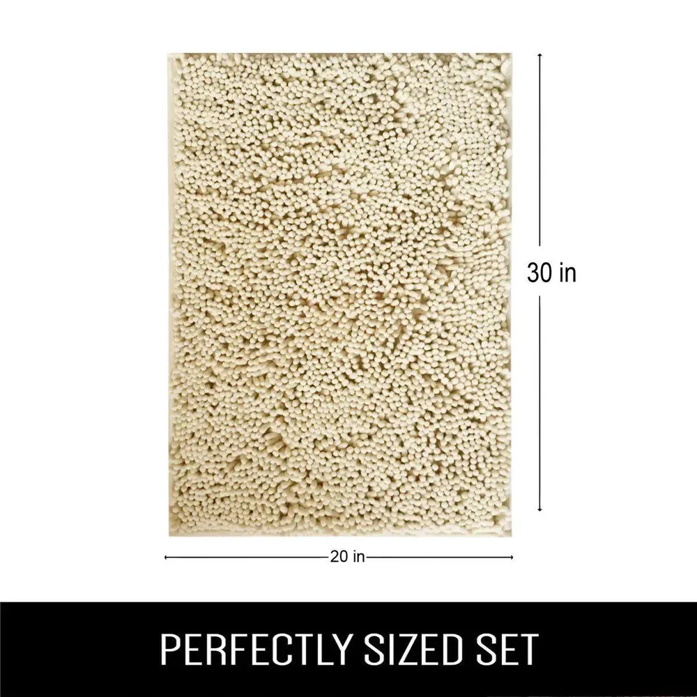 Lushomes Synthetic Bathmat with Non-Slip Backing (2200 GSM)