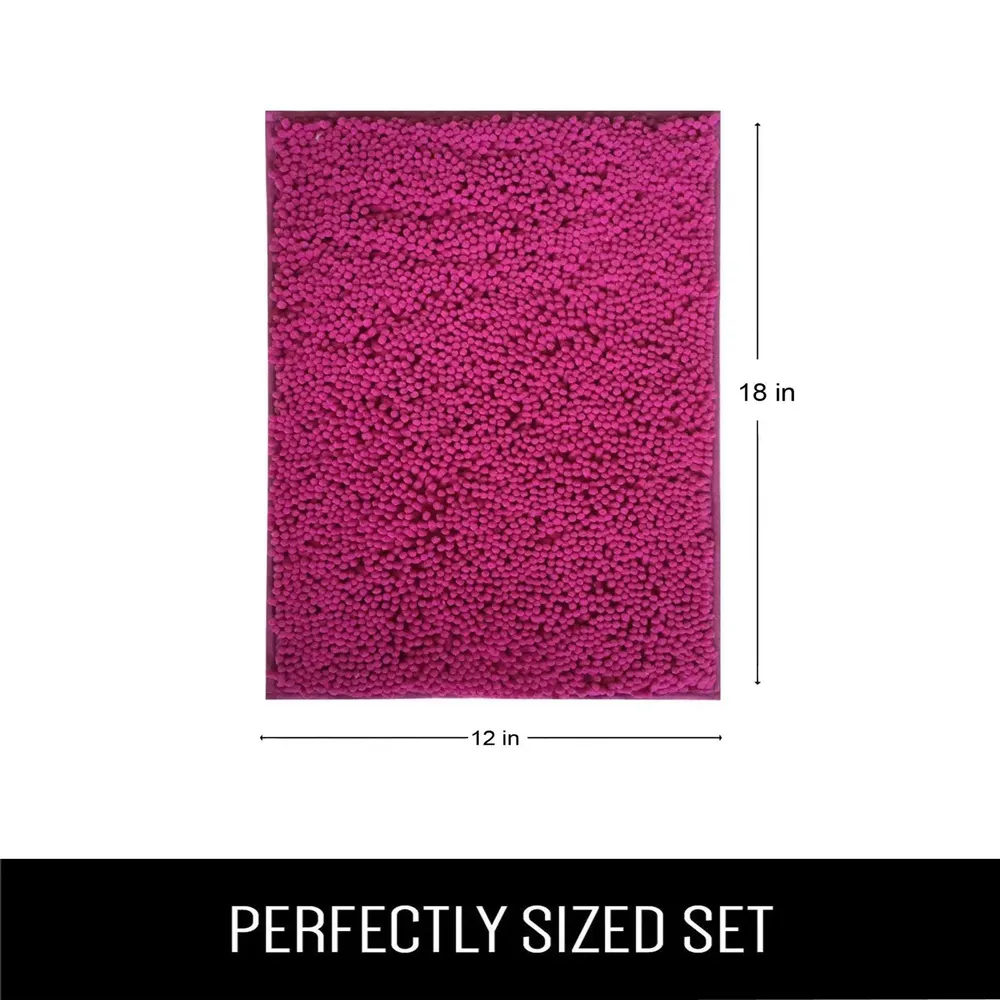 Lushomes Synthetic No-Slip Bathmat for Everyday Use