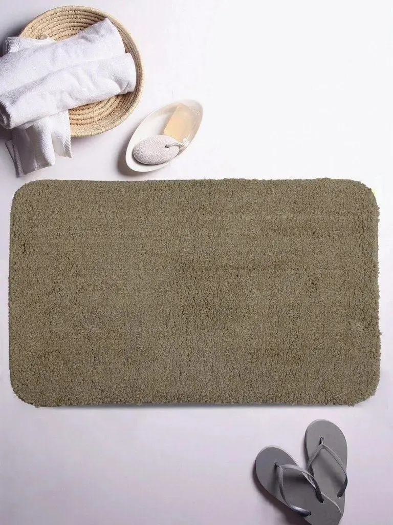 Lushomes Unique Bathmat with High-Pile Microfiber (1800 GSM)