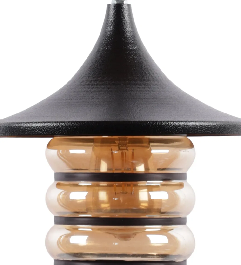 Luster Glass Traditional Focus Hanging Light Single Piece