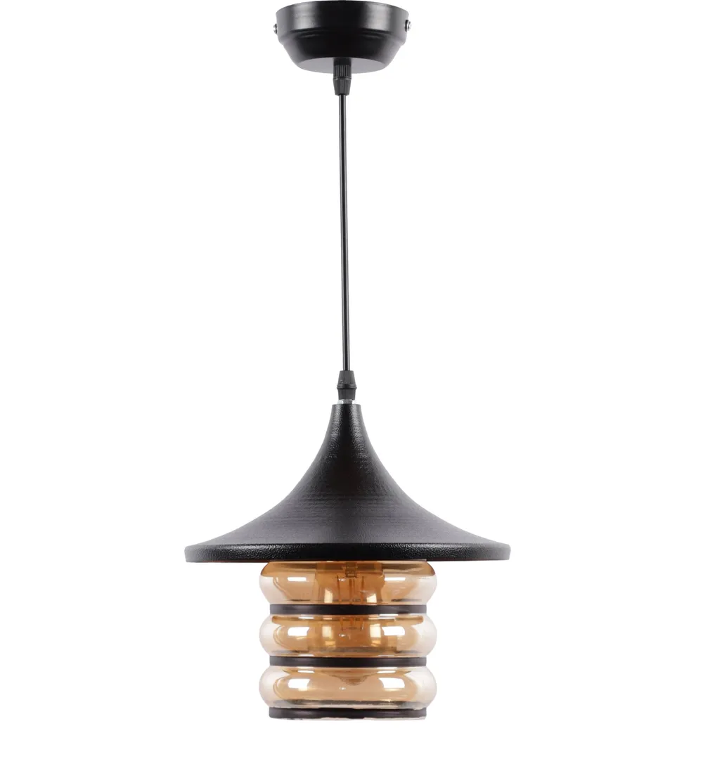 Luster Glass Traditional Focus Hanging Light Single Piece