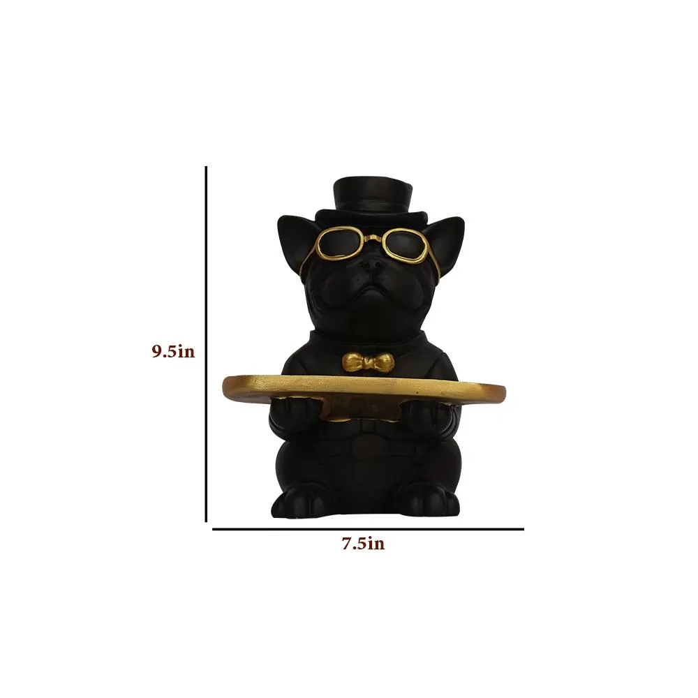 Luxe Pug Storage Tray Single Piece