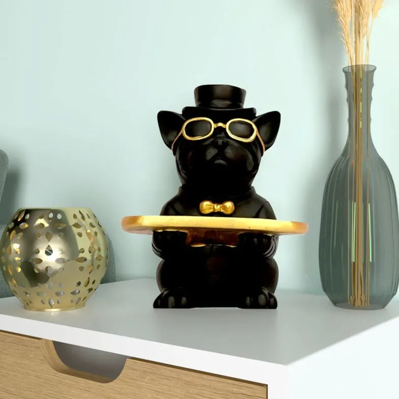 Luxe Pug Storage Tray Single Piece