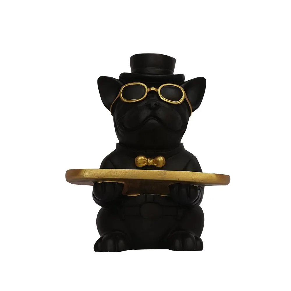 Luxe Pug Storage Tray Single Piece