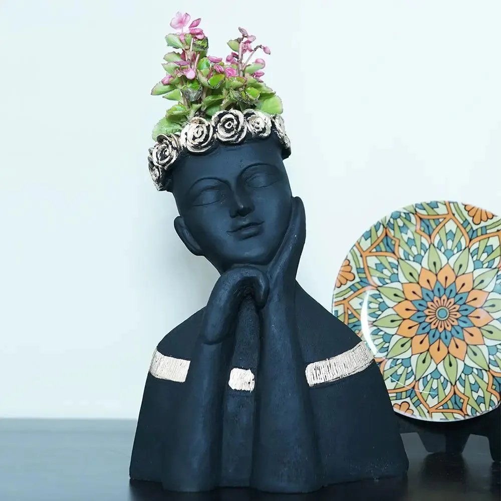 Luxe Roman Lady Face Planter- Set of 2