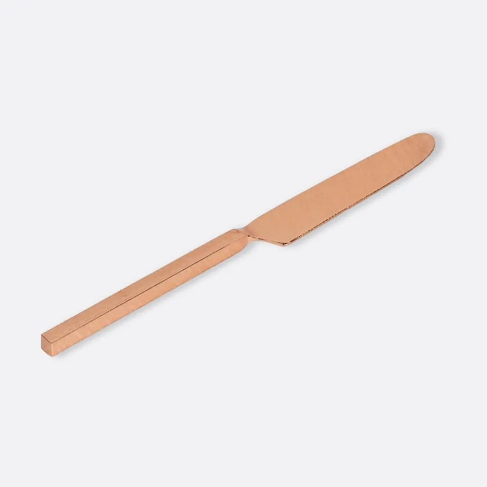 Luxurious Copper Gold Cutlery Set of 4