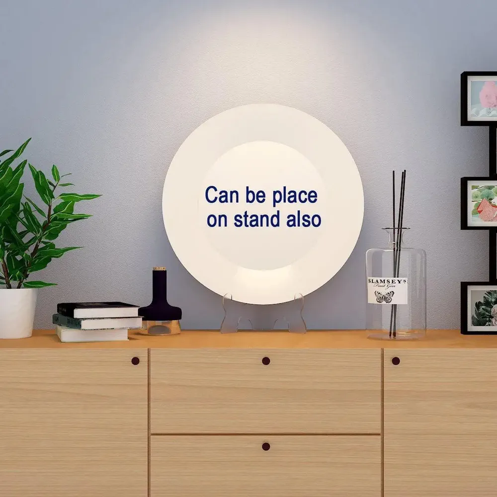 Luxury Wall Plates Flamingos Art Pattern Design, Wall Hanging.