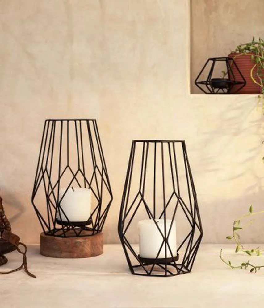 Magical Aura Twin Candle Holder