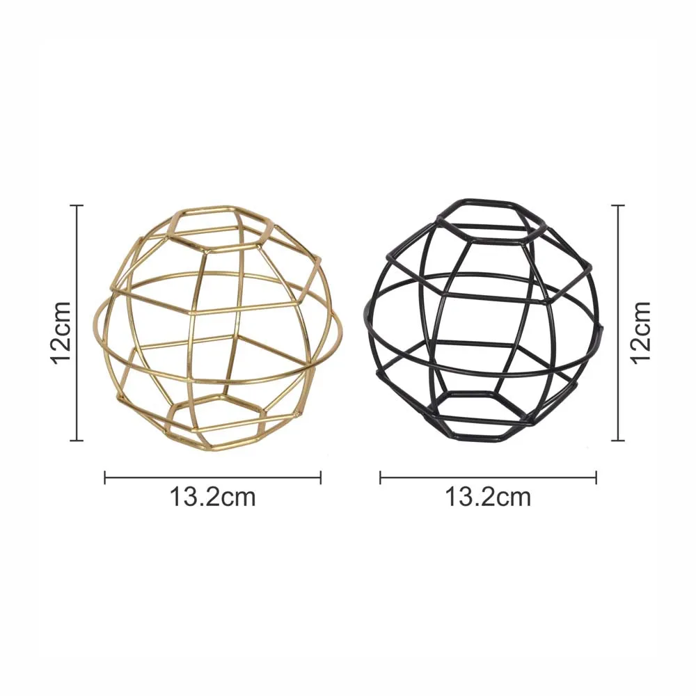 Magnificient Globe LED Black Centrepiece