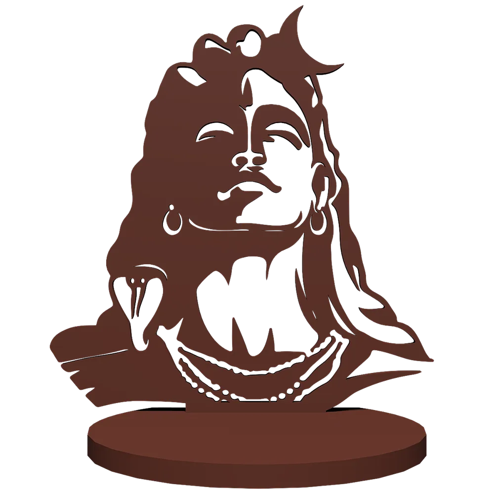 Mahadev Shadow Tea Light Holder