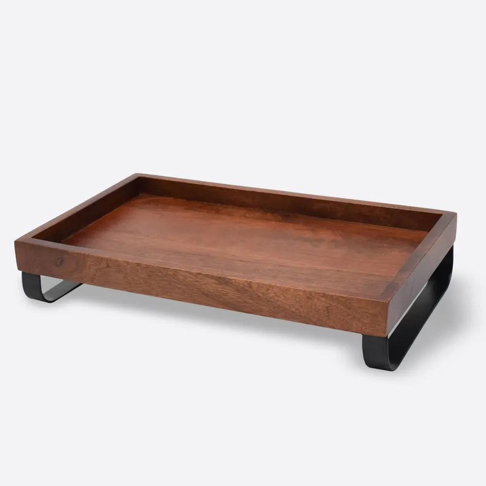 Mahagony Classic Serving Tray Small